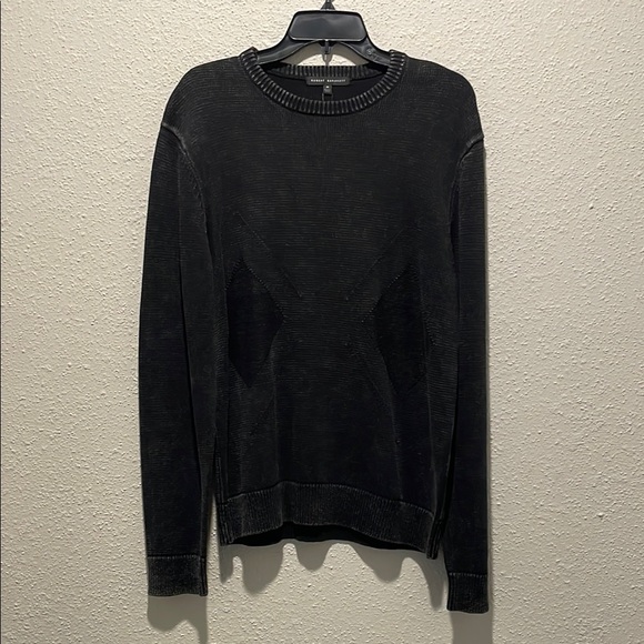 Robert Barakett Black Crewneck Sweater - Picture 1 of 6
